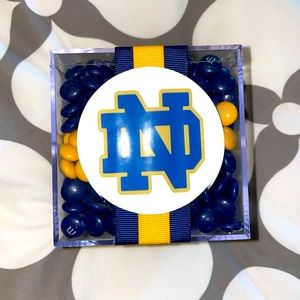 NWT | Notre Dame M&M Candy Box